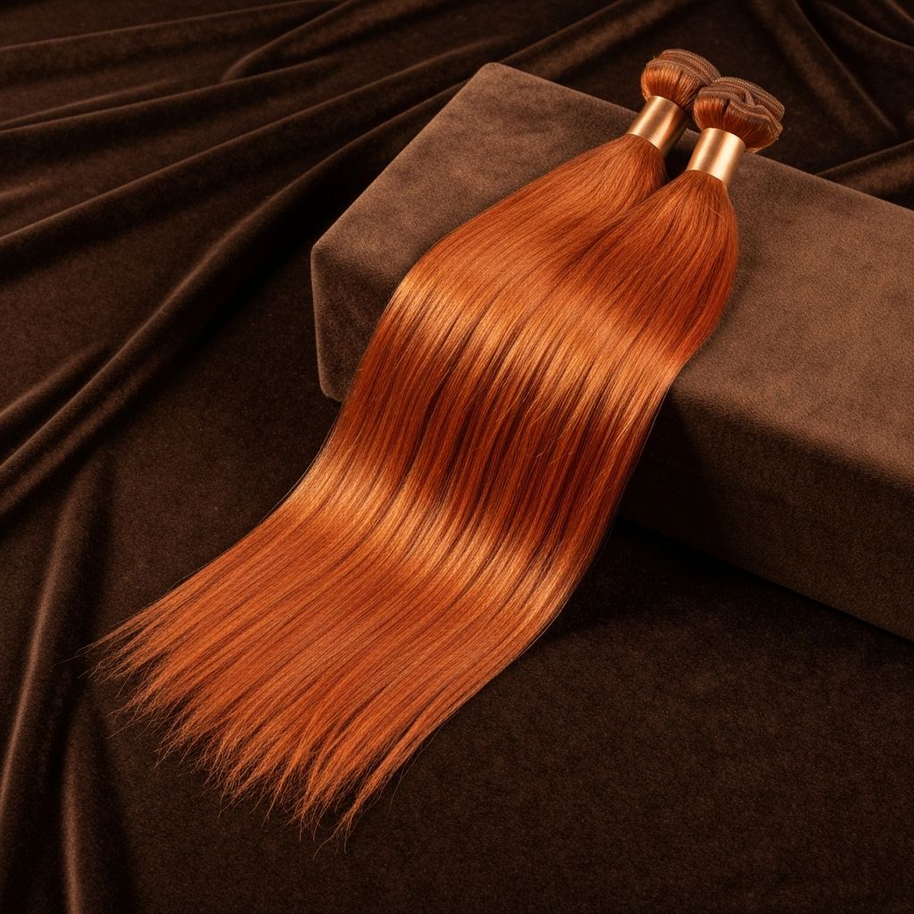 European – Light Red – 22"